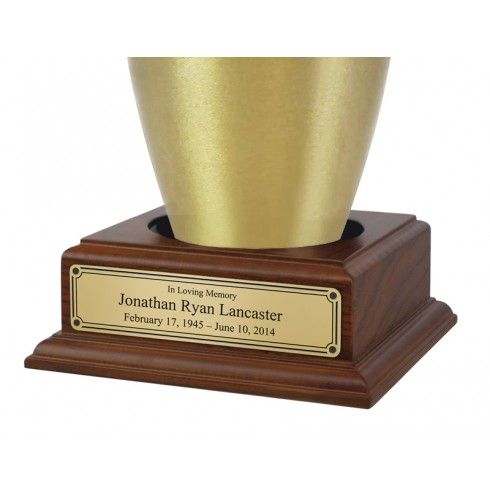 Engravable Wooden Base
