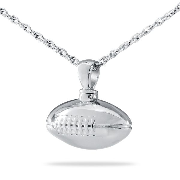 Silver Football Pendant